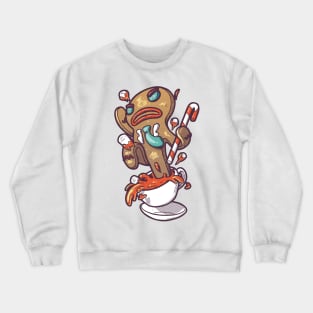 Gingerbread Splash Crewneck Sweatshirt